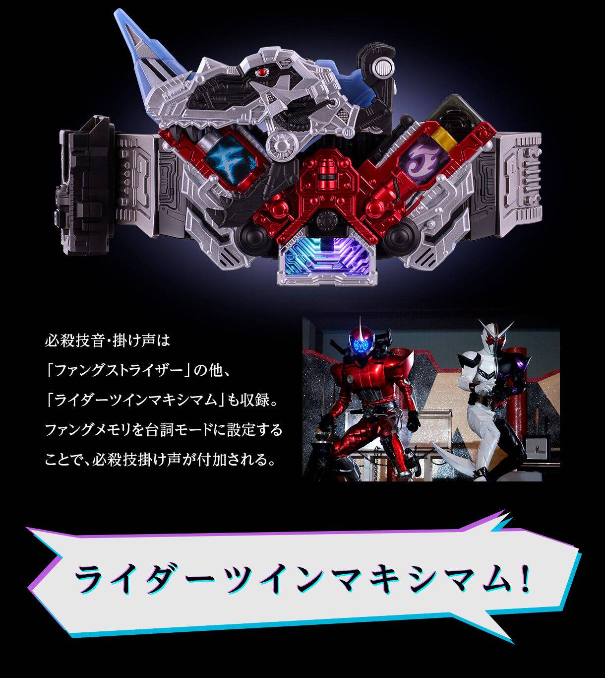 CSM: Kamen Rider W - Fang Memory & Extreme Memory - Ver. 2