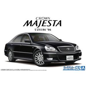 The Car Model No.152: 1/24 Toyota UZS186 Crown Majesta '06 [Aoshima]