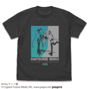 Hatsune Miku: T-Shirt - Chelicot Illustration Ver. (L) [COSPA]