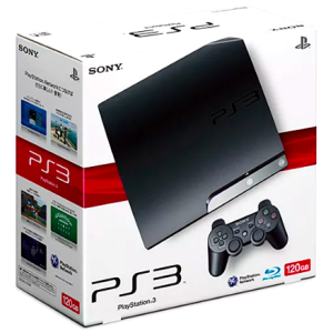 PlayStation 3 Slim 120GB Charcoal Black (CECH-2000A) [Used Good Condition]