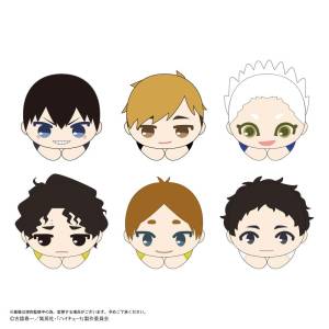 Haikyuu!!: Hug Chara - Plush Charm Mascot Vol.10 (6 Packs Box) [Max Limited]