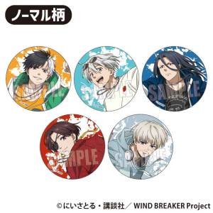 WIND BREAKER: Trading Can Badge Collection (Skater Ver.) (5 Packs Box) [Bell House]