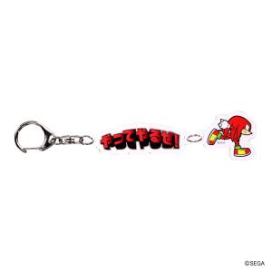 Sonic The Hedgehog: Double Acrylic Keychain - Sonic [Ensky]