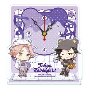 Tokyo Revengers: Mini Acrylic Table Clock - Inui & Kokonoi (Bear Eared Hoodie Ver.) [Seasonal Plants]