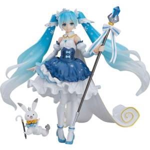 Figma EX-054 Character Vocal Series 01: Hatsune Miku - Snow Miku: Snow Princess Ver. Limited Edition [Max Factory - Used]
