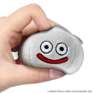 Dragon Quest: Smile Slime Squeeze it! Plushie - Metal Slime (Reissue) [Square Enix]