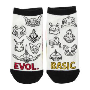 Pokemon: SECRET of MIGHT - Short socks (23-25cm) [The Pokémon Company]