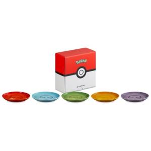 Pokémon x LE CREUSET: Sphere Plate 17cm (Set of 5) [The Pokemon Company]