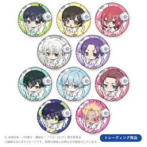 Blue Lock: Mini Characters Trading Badges (Swing Ver.) (10 Packs Box) [Stella Notes]