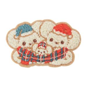 Pokémon: Heartwarming Christmas - Maushold Fluffy Embroidery Sticker [The Pokémon Company]