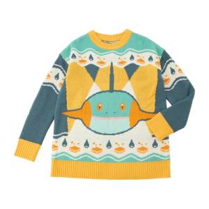 Pokémon: Heartwarming Christmas - Marshtomp Christmas Sweater (M size) [The Pokémon Company]
