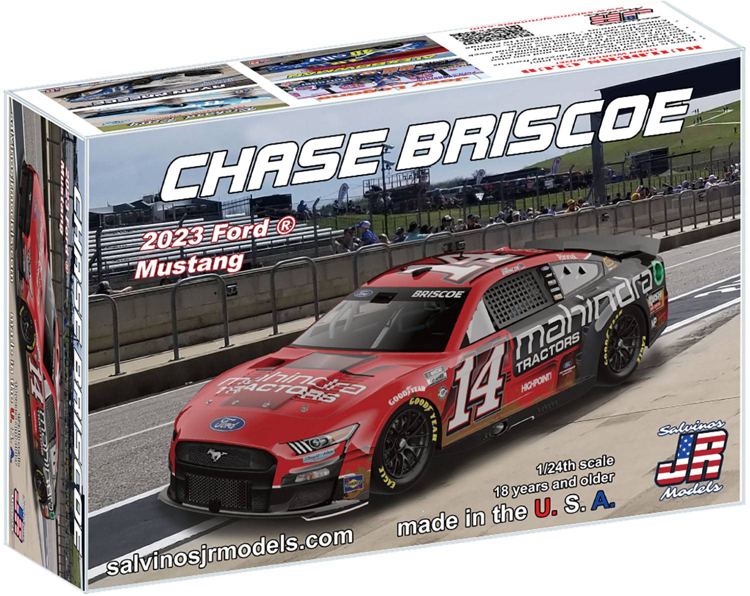 1/25 Racing Series: Chase Briscoe - '14 2023 Ford Mustang [Salvinos Jr / Platz]