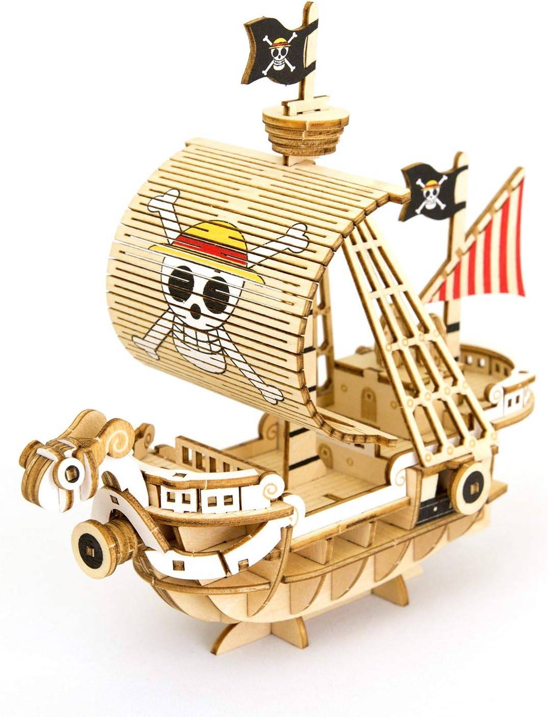 3D Puzzle: One Piece - Going Merry (Wooden Puzzle) [ki-gu-mi]