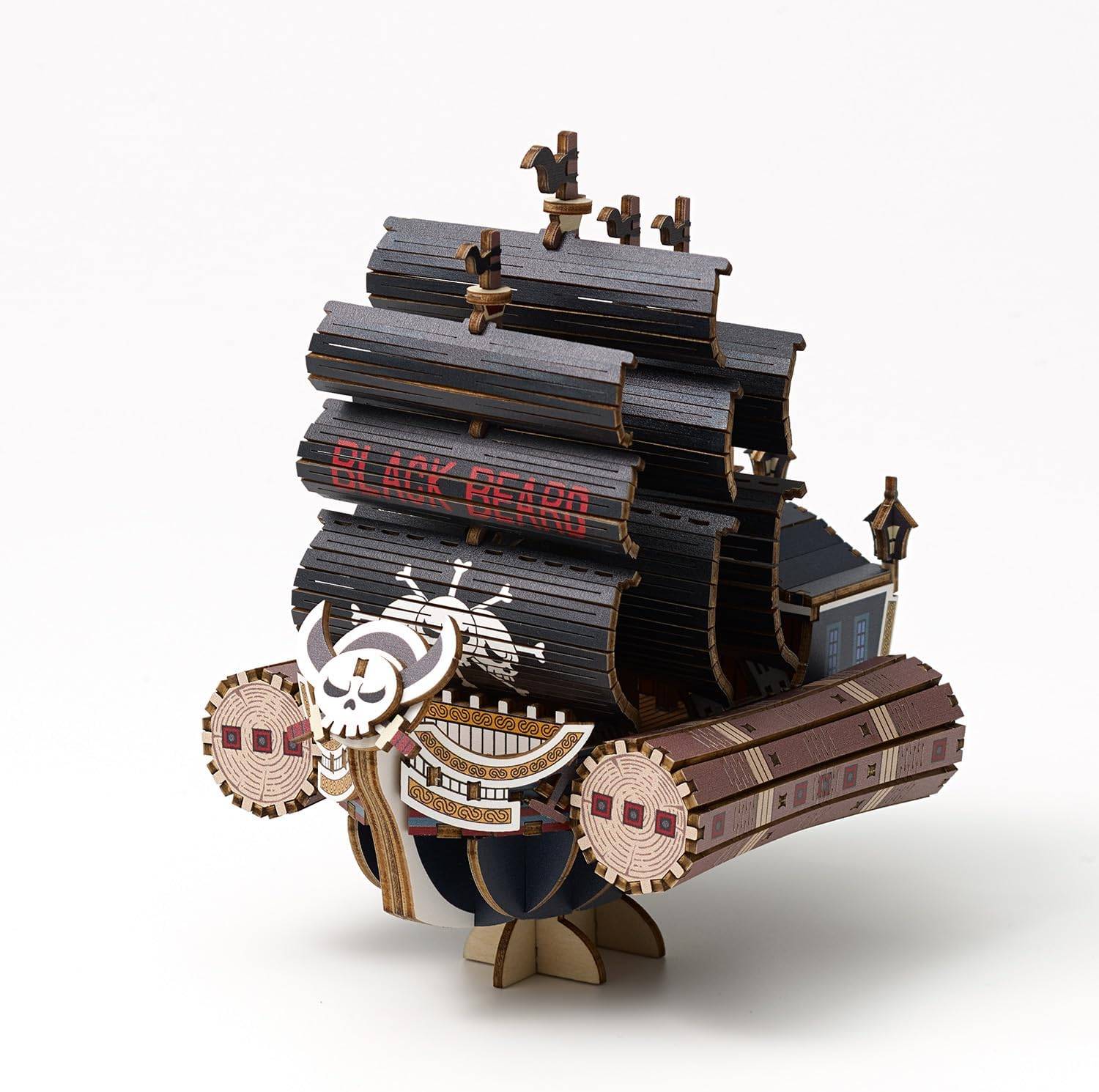 3D Puzzle: One Piece - Saber of Xebec (Wooden Puzzle) [ki-gu-mi]