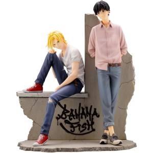 ARTFX J: Banana Fish - Ash Lynx & Okumura Eiji 1/8 (Reissue) [Kotobukiya]