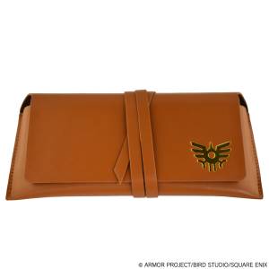 Dragon Quest: Smile Slime - Leather Glasses Case (Erdrick Logo Ver.) [Square Enix]