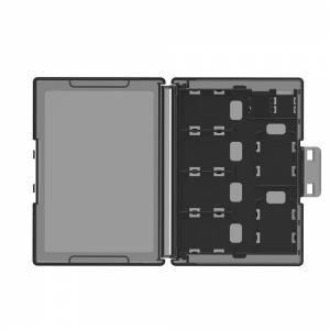 Slim Card Case (12 games + 4 Memory Cards) for PlayStation Vita - Black ver. [Hori]