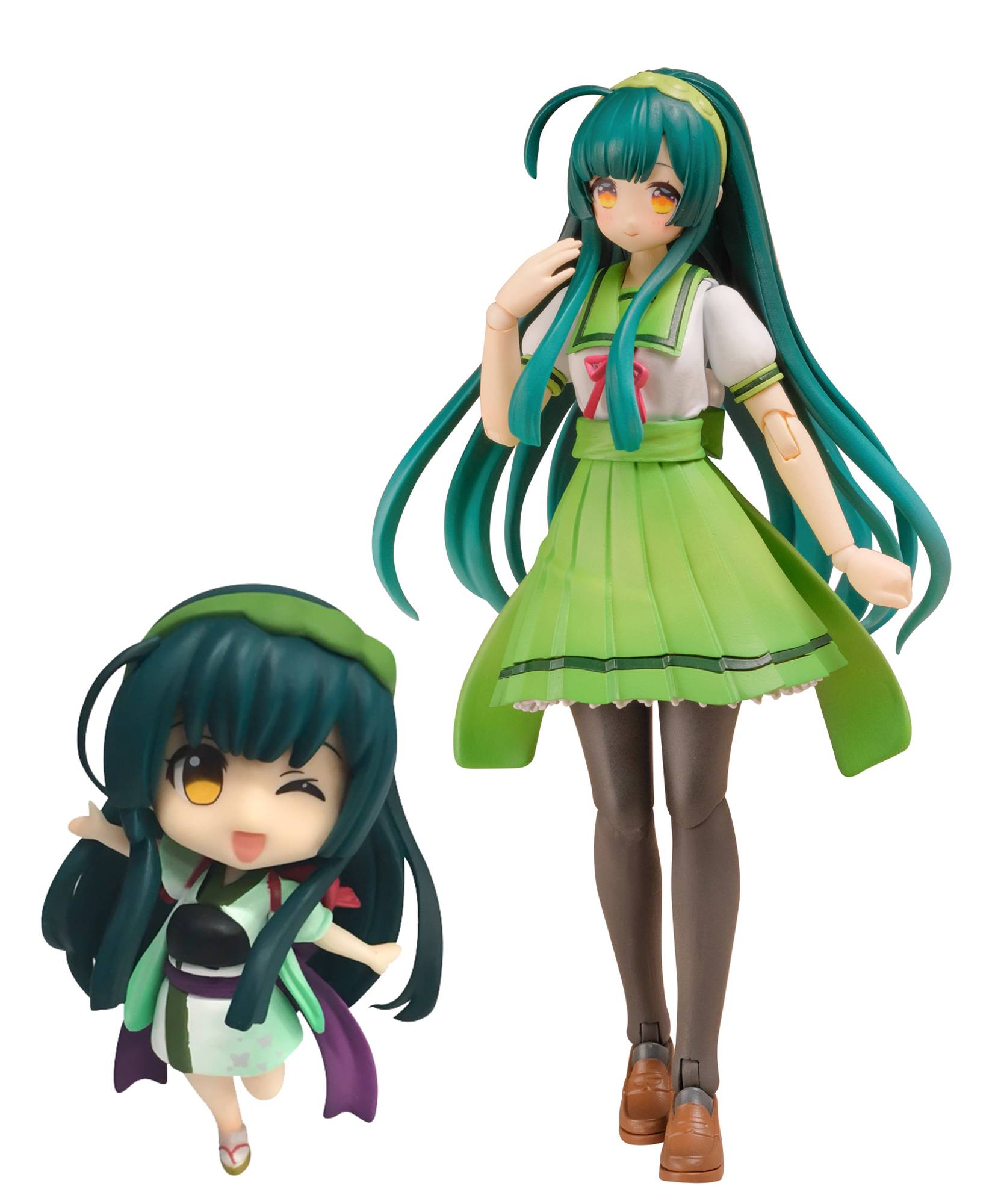 Plafia: Tohoku Zunko 1/12 (Plastic Model) + Mini Figure Set [Plum]