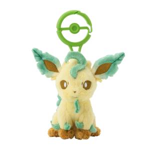 Pokémon: Plush Mascot w/ Carabiner Clip - Leafeon [The Pokémon Company]