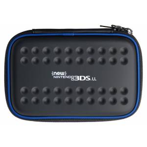 Tough Pouch for New Nintendo 3DS LL / XL - Black x Blue [Occasion / Loose]