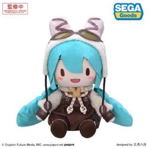 Hatsune Miku: Fluffy Plush Toy - Marshmallow Hot Cocoa (LL Size) [SEGA Fave]