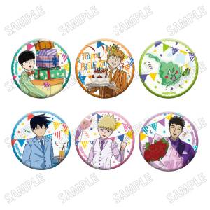 Mob Psycho 100 III: Trading Badge Collection - Reigen's Birthday Ver. (6 Packs Box) [Medicos Entertainment]