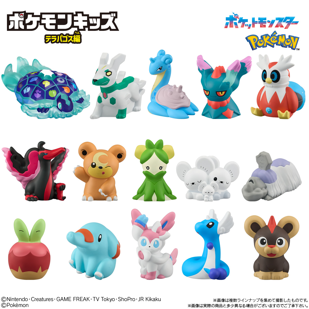 Shokugan: Pokémon Kids - Terrapagos Edition (24 Packs Box) [Bandai]