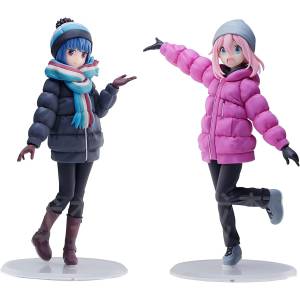 Premium Figure: Laid-back Camp Season 3 - Shima Rin & Nadeshiko Kagamihara (SEGA) [2nd hand]
