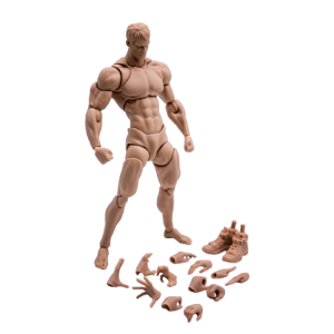 Action Figure: Super Movable Figure - Male Body (Normal) 1/12 [Wind Toys]