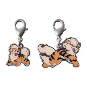 Pokémon: National Pokédex Metal Charm - 058, 059 [The Pokemon Company]