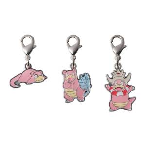 Pokémon: National Pokédex Metal Charm - 079, 080, 199 [The Pokemon Company]