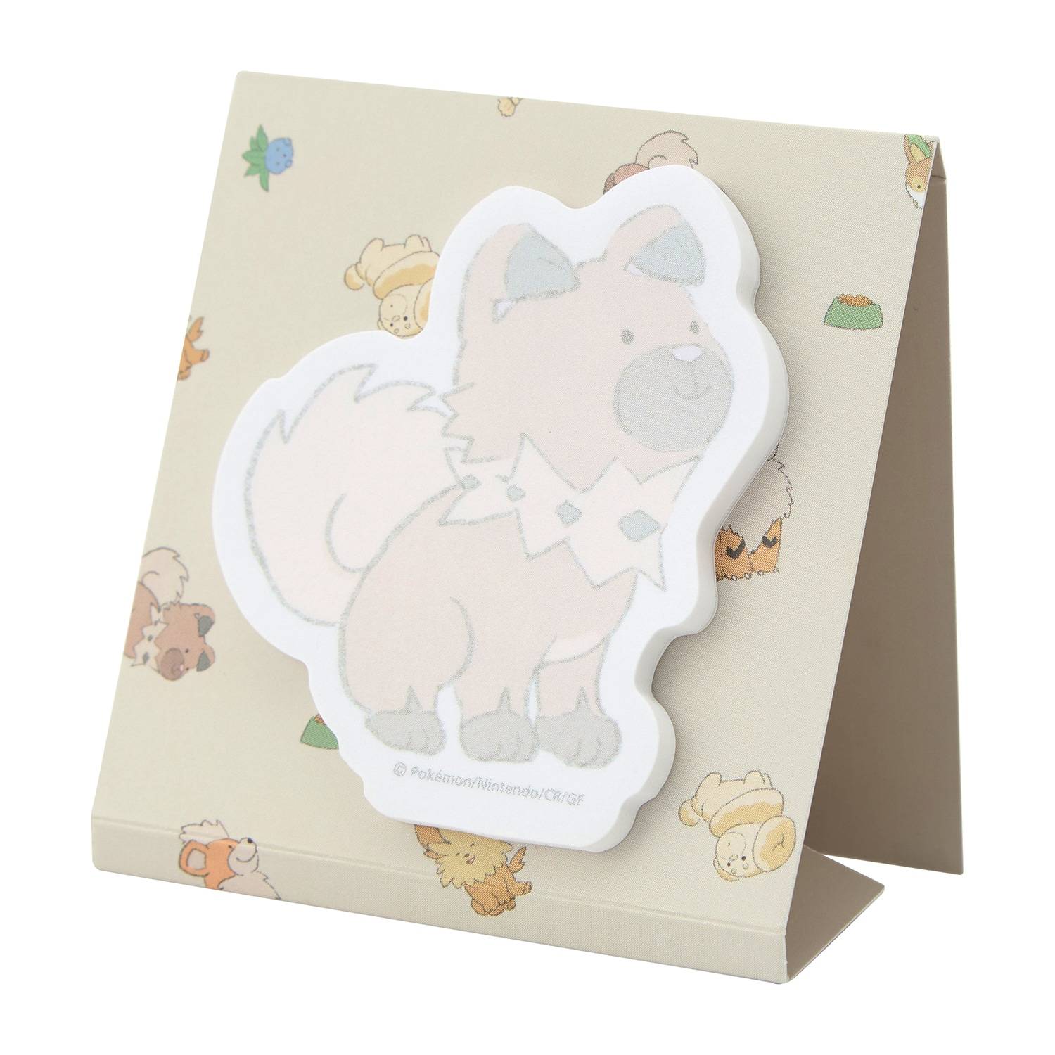 Pokémon: My Little Bestie - Die-Cut Sticky Notes - Rockruff [The Pokémon Company]