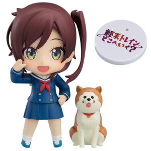 Nendoroid 2561: Train to the End of the World - Shizuru Chikura & Pochi-san - Basic (Limited + Bonus) [Good Smile Company]