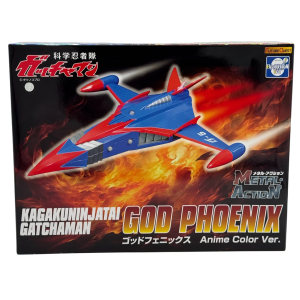 [Damaged Item] Metal Action: Gatchaman - God Phoenix Anime Color Ver. [Evolution Toy]