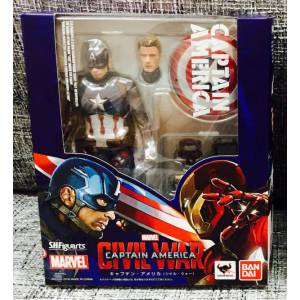 Civil War - Captain America [SH Figuarts]