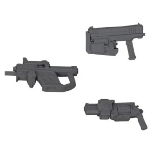 M.S.G: Weapon Unit 24 - Handguns (Plastic Model) (Reissue) [Kotobukiya]