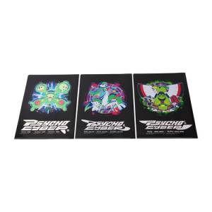 Pokémon: PSYCHO CYBER - A4 Clear File - Set of 3 (Limited Edition) [The Pokémon Company]