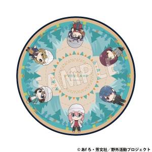 Laid-Back Camp / Yuru Camp: Round Towel [Team Entertainment]