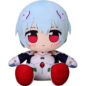 Evangelion: Kuripan Plush Toy - Rei Ayanami (Large Size) [Good Smile Company]