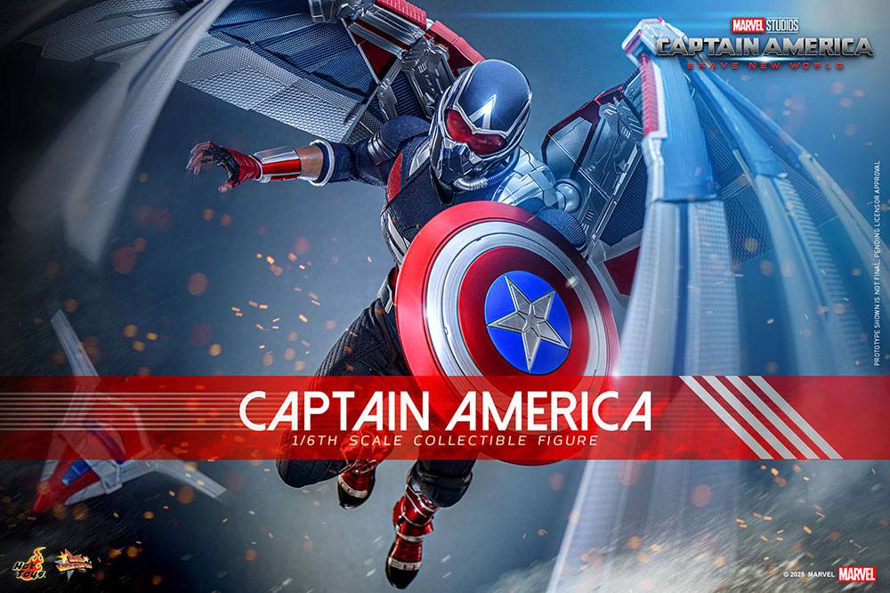 Movie Masterpiece - Captain America: Brave New World - Sam Wilson 1/6 [Hot Toys]