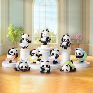 Blind Box: Panda Roll Ballet Performance Series - Flocked Mini Figures  [52Toys]