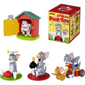 Blind Box: Tom & Jerry - Poor Tom Mini Figure Collection (4 Packs Box) [52Toys]