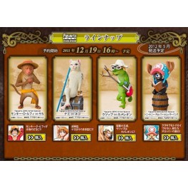 One Piece Figuarts ZERO Artist Special - Clay Animals Set vol.1 - Édition Limitée
