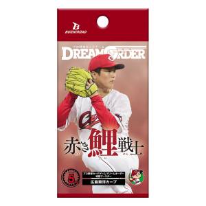 Pro Baseball Card Game DREAM ORDER: Team Booster - Hiroshima Toyo Carp - Red Carp Warrior (12 Packs Box) [Bushiroad]