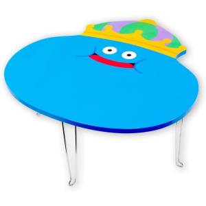 Dragon Quest: Smile Slime Folding Table - King Slime [Square Enix]