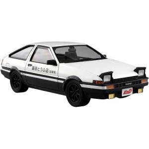 Model Car: Initial D - Takumi Fujiwara AE86 Trueno Vol.1 Ver. 1/24 (Plastic Model Reissue) [Aoshima]
