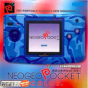 Neo Geo Pocket Color Camouflage Blue (NEOP54010) [Used Good Condition]