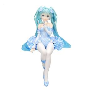 Hatsune Miku: Flower Fairy - Nemophila Pale Blue Ver. Noodle Stopper Figure (2nd Hand) [FuRyu]