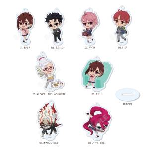 Dandadan: Round Stand / Keychain Collection (8 Packs Box) [CS.FRONT]