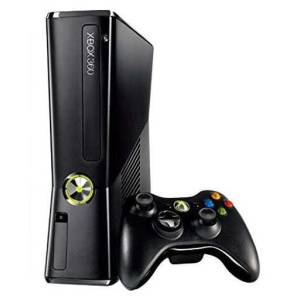 Xbox 360 Slim Liquid Black (250GB) [Used / Loose]